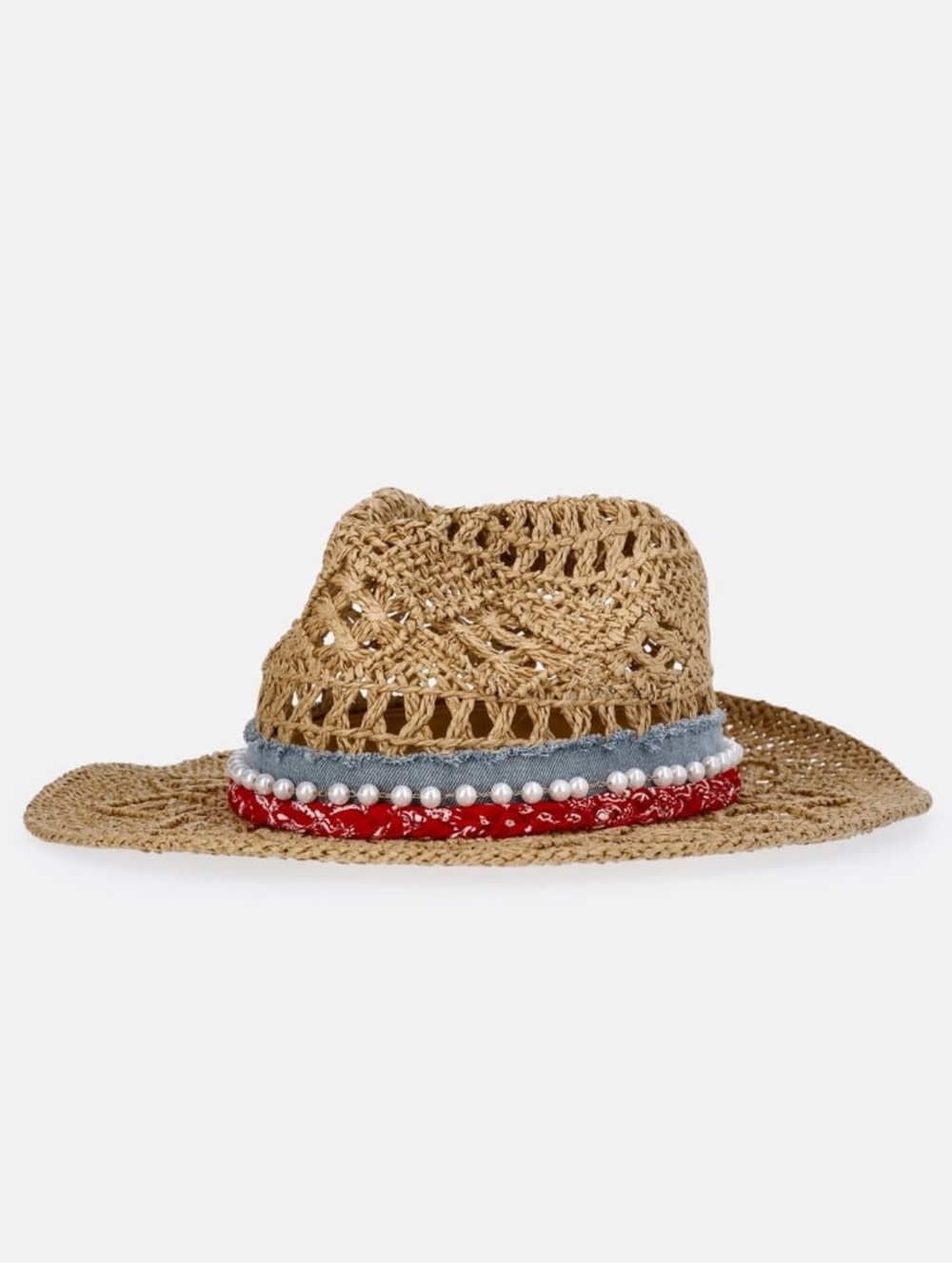 NWT Straw Beach Hat No Boundaries
